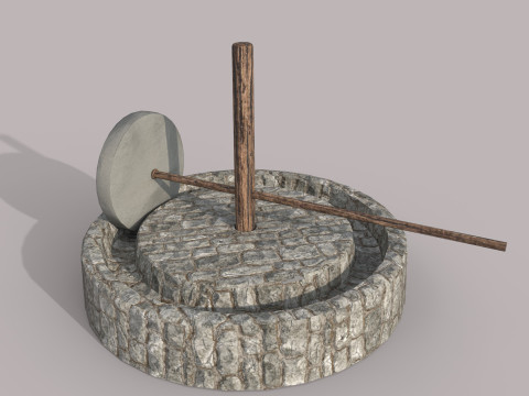 Grain Grinder 3D Model