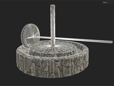 Grain Grinder 3D Model
