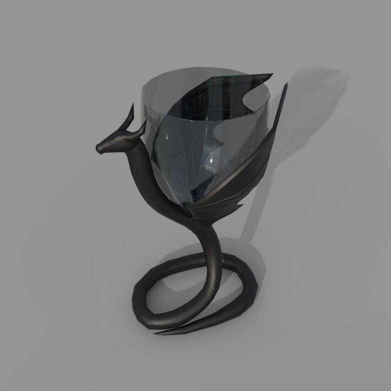 Dragon Cup Modèle 3D .c4d .max .obj .3ds .fbx .stl .blend