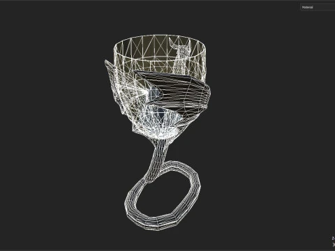 Draken beker 3D Model