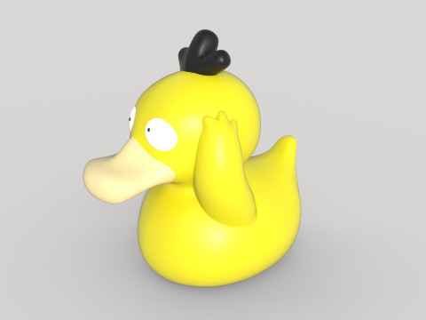 Duck Toy 3D मॉडल