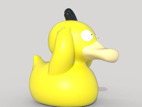 Утка Игрушка 3D Модель