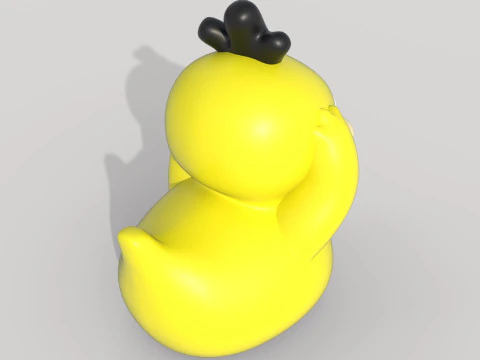 Утка Игрушка 3D Модель
