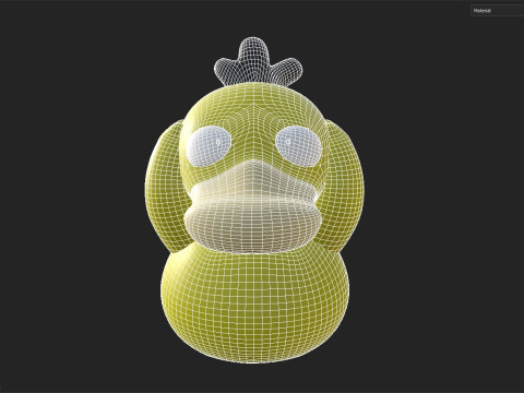 Duck Toy 3D Модель