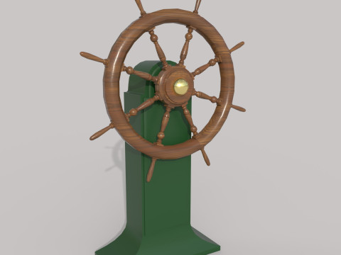 Rudder 3Dモデル