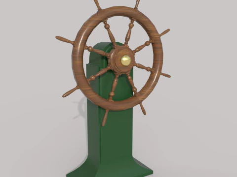 Rudder 3D Model