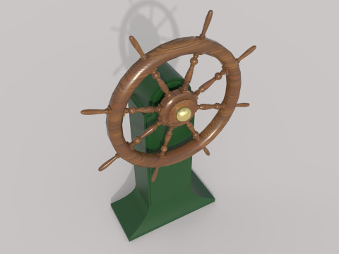 Rudder 3Dモデル