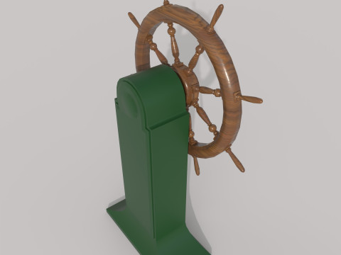 Rudder 3Dモデル