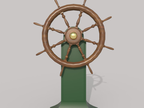 Rudder 3Dモデル