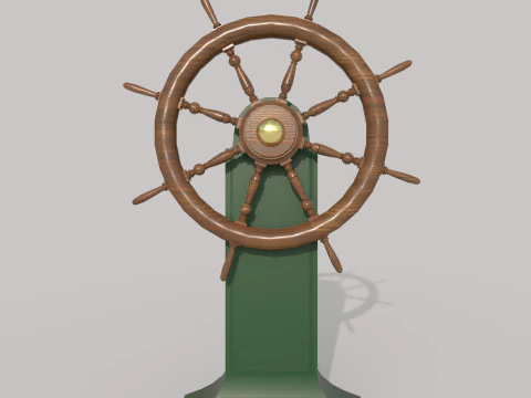 Rudder 3D Model