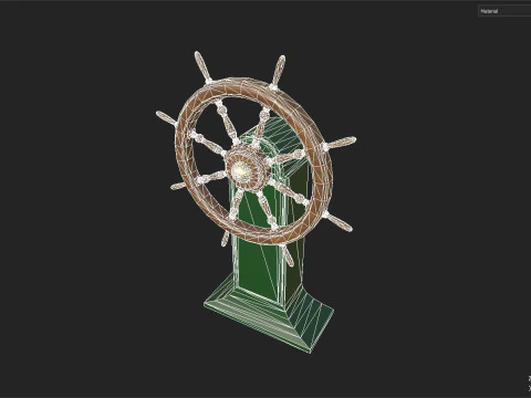 Rudder 3D Model