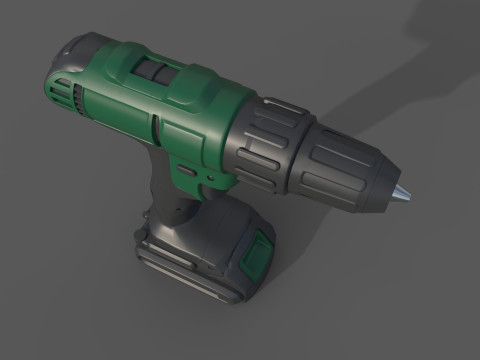 Electric Drill 3D Модель
