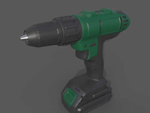 Electric Drill 3D Модель