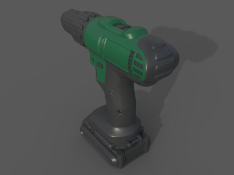 Electric Drill 3D Модель