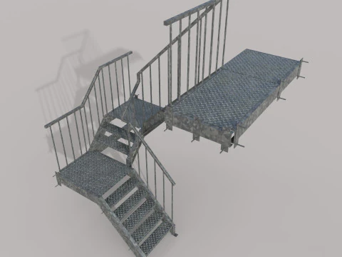 Échelle d'usine Modèle 3D