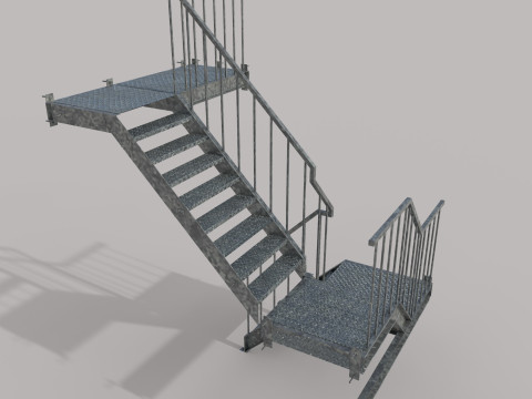 Factory Ladder 3D Модель