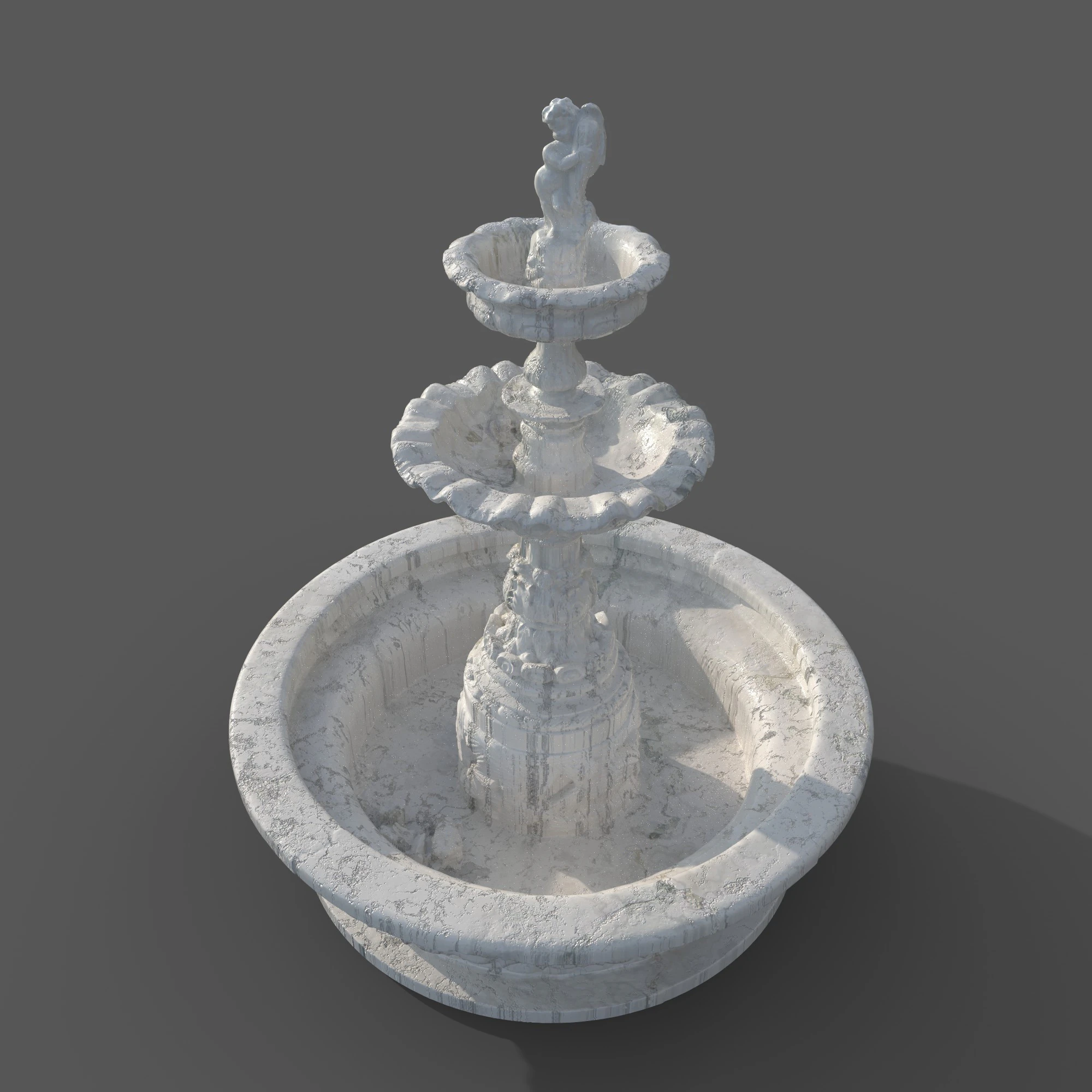 Fontein 3D Model .c4d .max .obj .3ds .fbx .stl .blend 