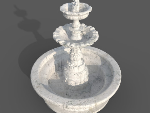 Fountain 3D Model