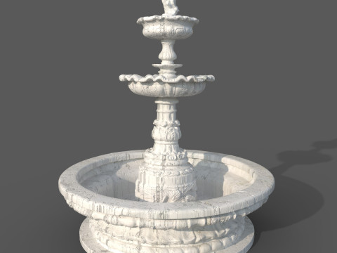 Fountain 3D Model