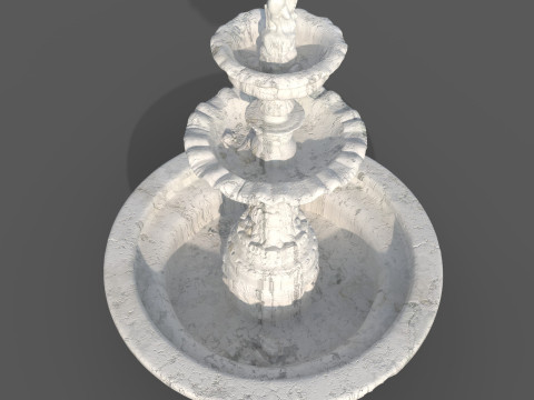 Fountain 3D Model