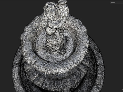 Fountain 3D Model