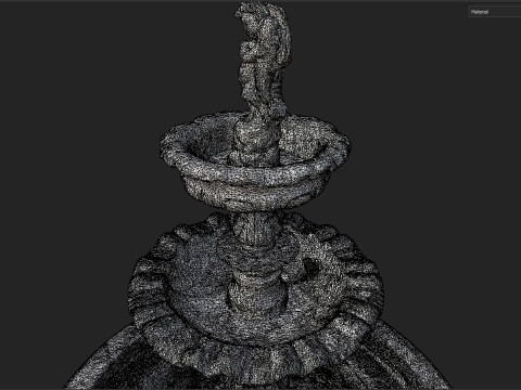 Fountain 3D Model