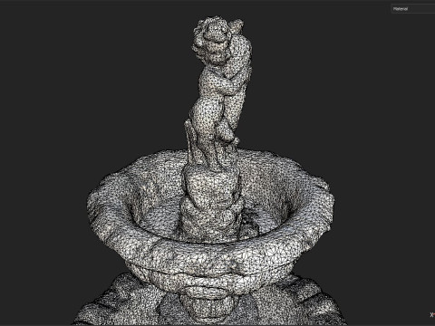 Fountain 3D Model