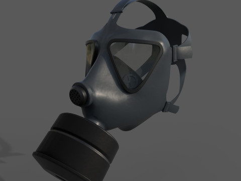 Gas Mask 3D मॉडल