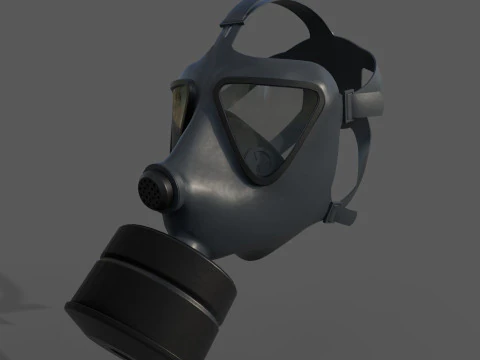 Протигаз 3D Модель