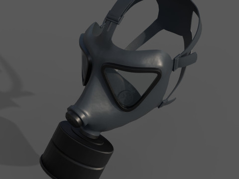 Gas Mask 3D मॉडल