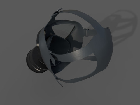 Gas Mask 3D मॉडल