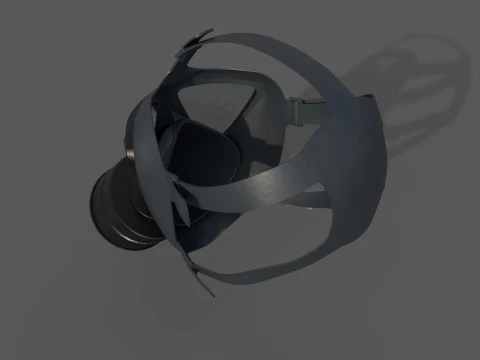 Протигаз 3D Модель