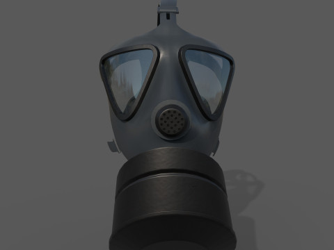 Gas Mask 3D मॉडल