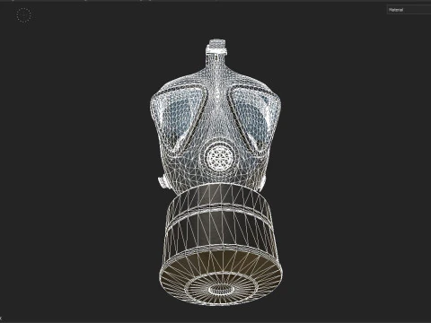Протигаз 3D Модель