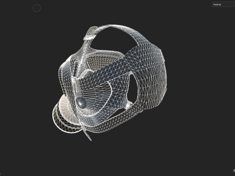 Gas Mask 3D मॉडल