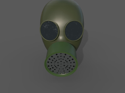 Gas Mask 3D 模型