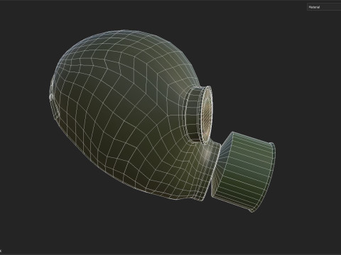 Gas Mask 3D 模型