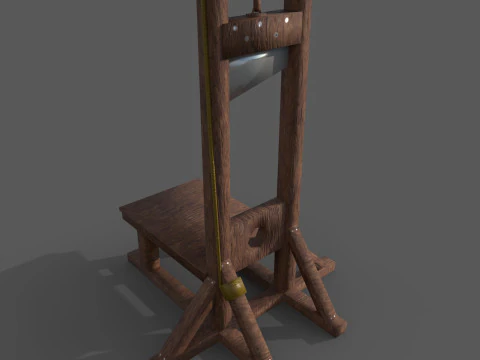 Guillotine 3D Model