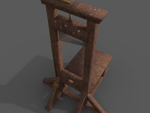 Guillotine Model 3D