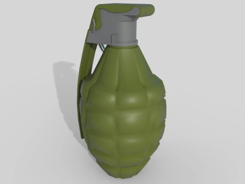 Grenade 3D Model