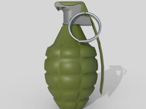 Grenade 3D Model