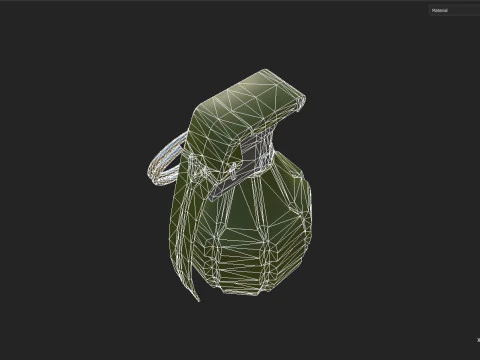 Grenade 3D Model