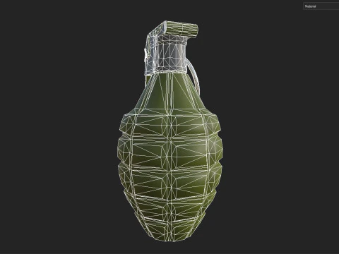 Grenade 3D Model