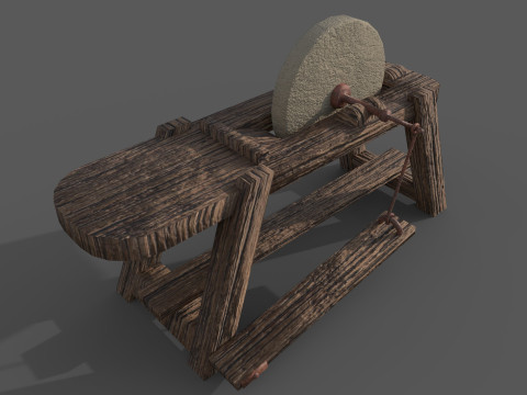 Grindstone 3D Model