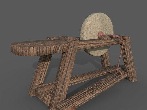 Grindstone Model 3D