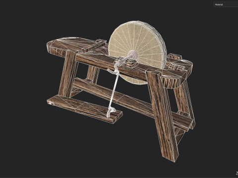Grindstone Model 3D