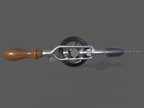 Hand drill 3D Model