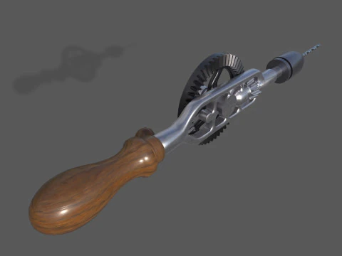 Hand drill 3D Model