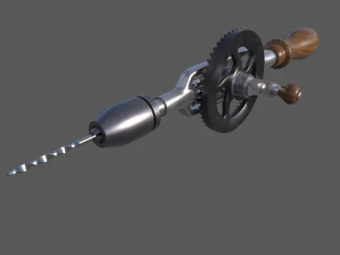 Hand drill 3D Model