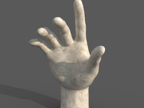 Hand sculpture Model 3D